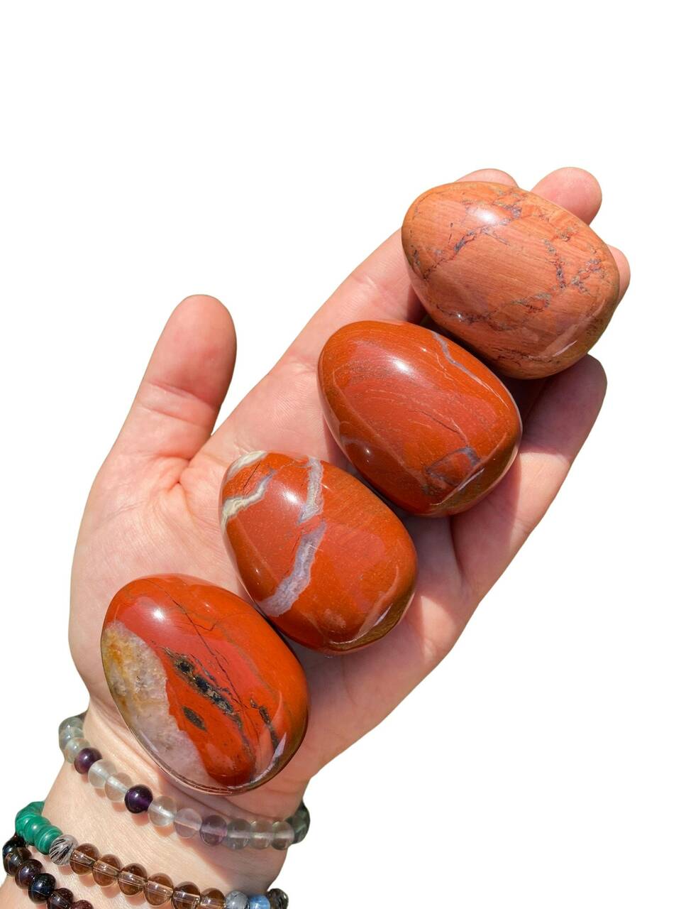 Red Jasper Stone Egg New Moon Beginnings