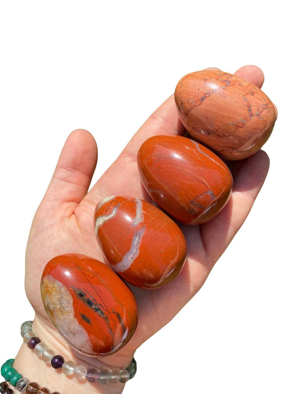 Red Jasper Stone Egg New Moon Beginnings