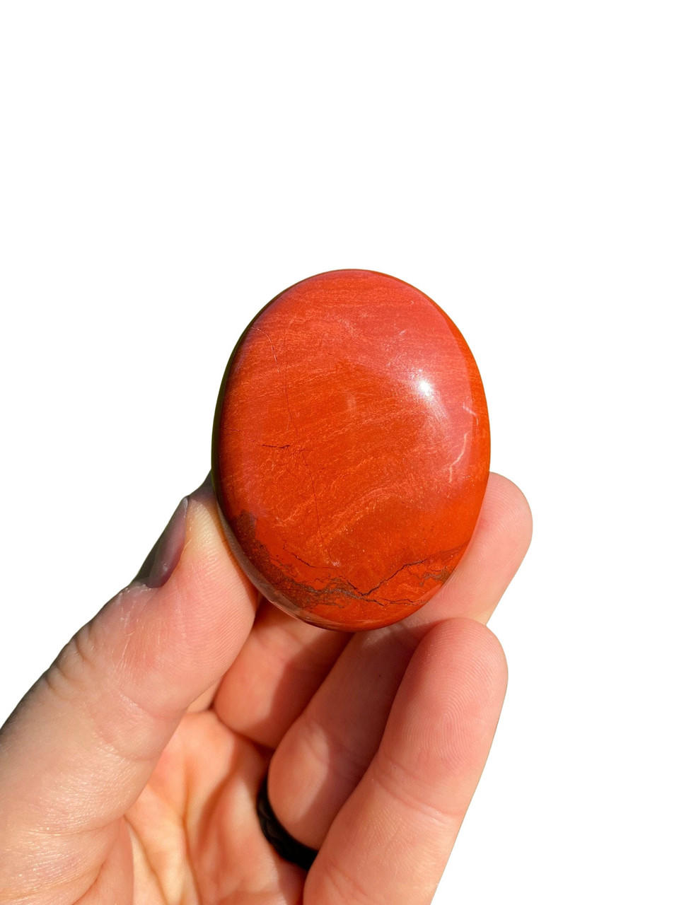 Orange Jasper Crystal Meaning Red Jasper Palm Stone New Moon