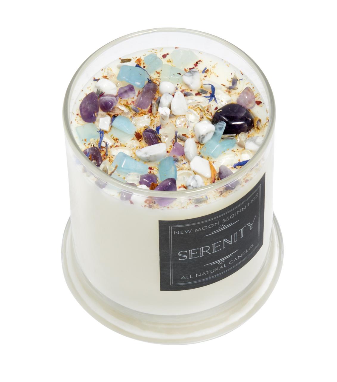 Among The Flowers New Moon Lavender + Frankincense Candle at