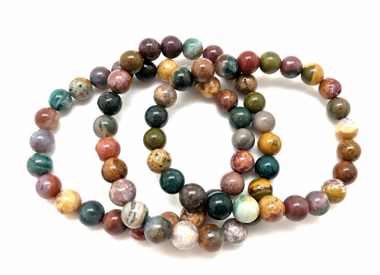 CRAFTDLondon クラフトロンドン OCEAN BEADED BRACELET 8MM Ocean Beaded Bracelet 8mm