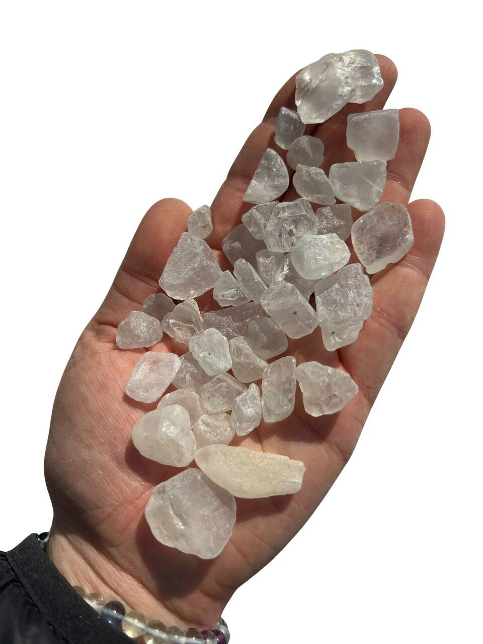 Raw White Topaz Crystal New Moon Beginnings