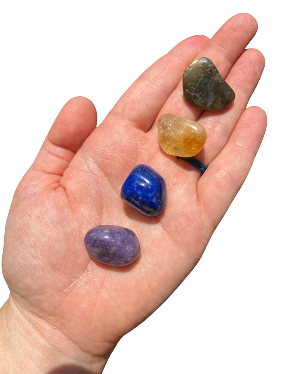 Libra Tumbled Stone Set New Moon Beginnings