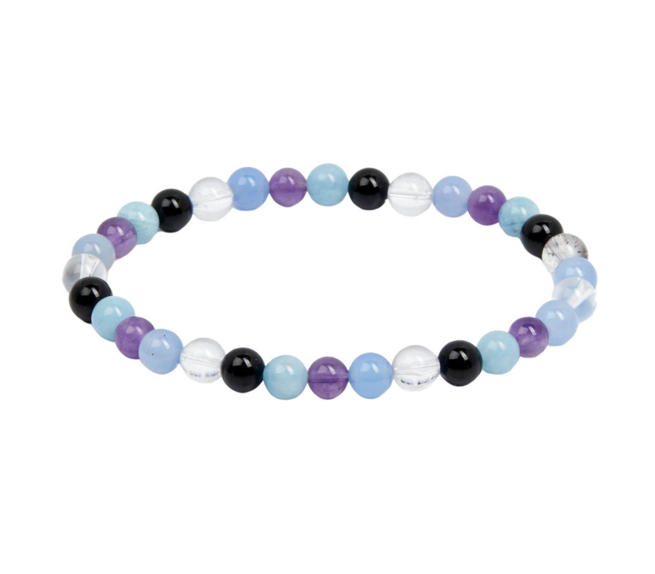 Peace & Calming Elastic Bracelet - 6mm Beads