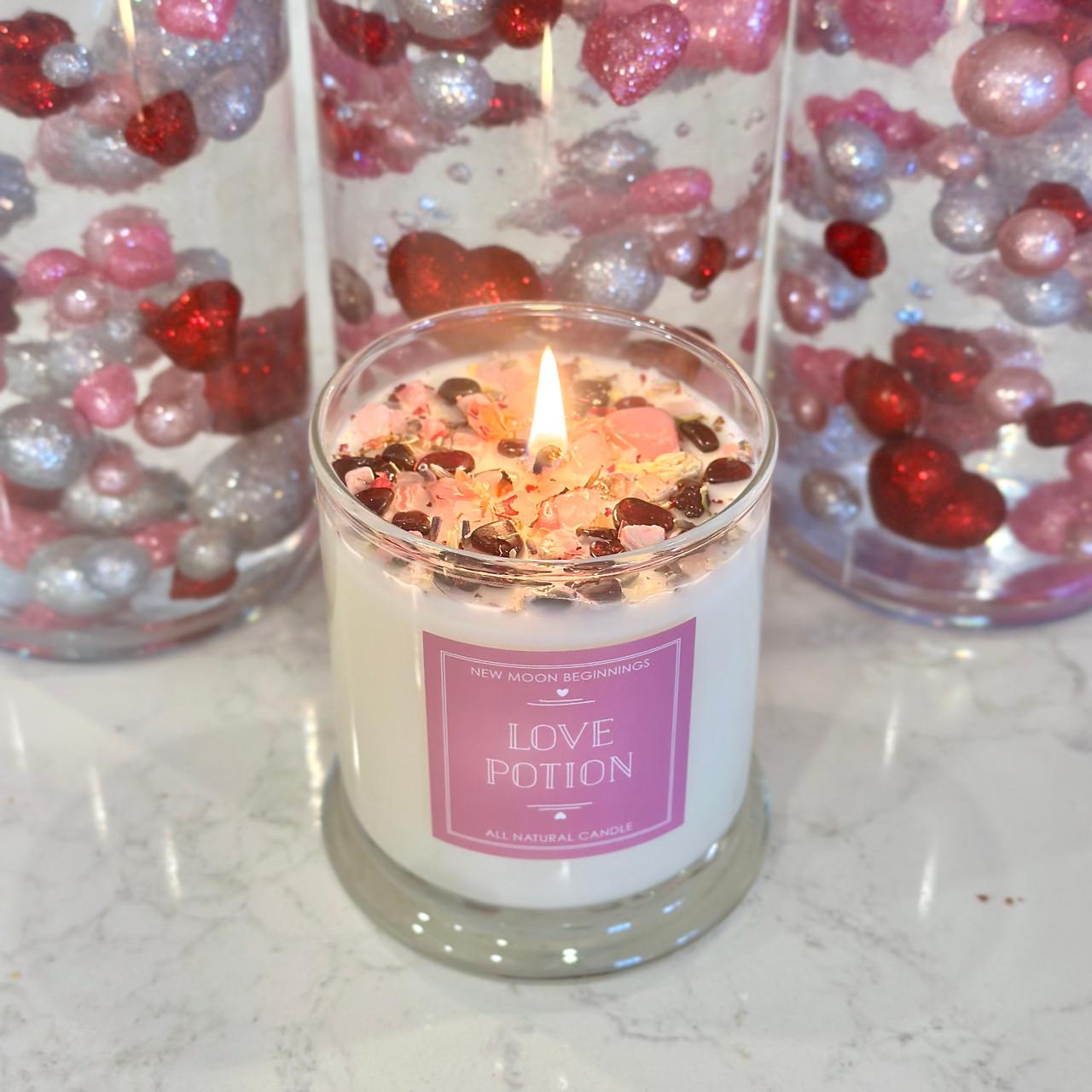 Love Potion Candle | New Moon Beginnings