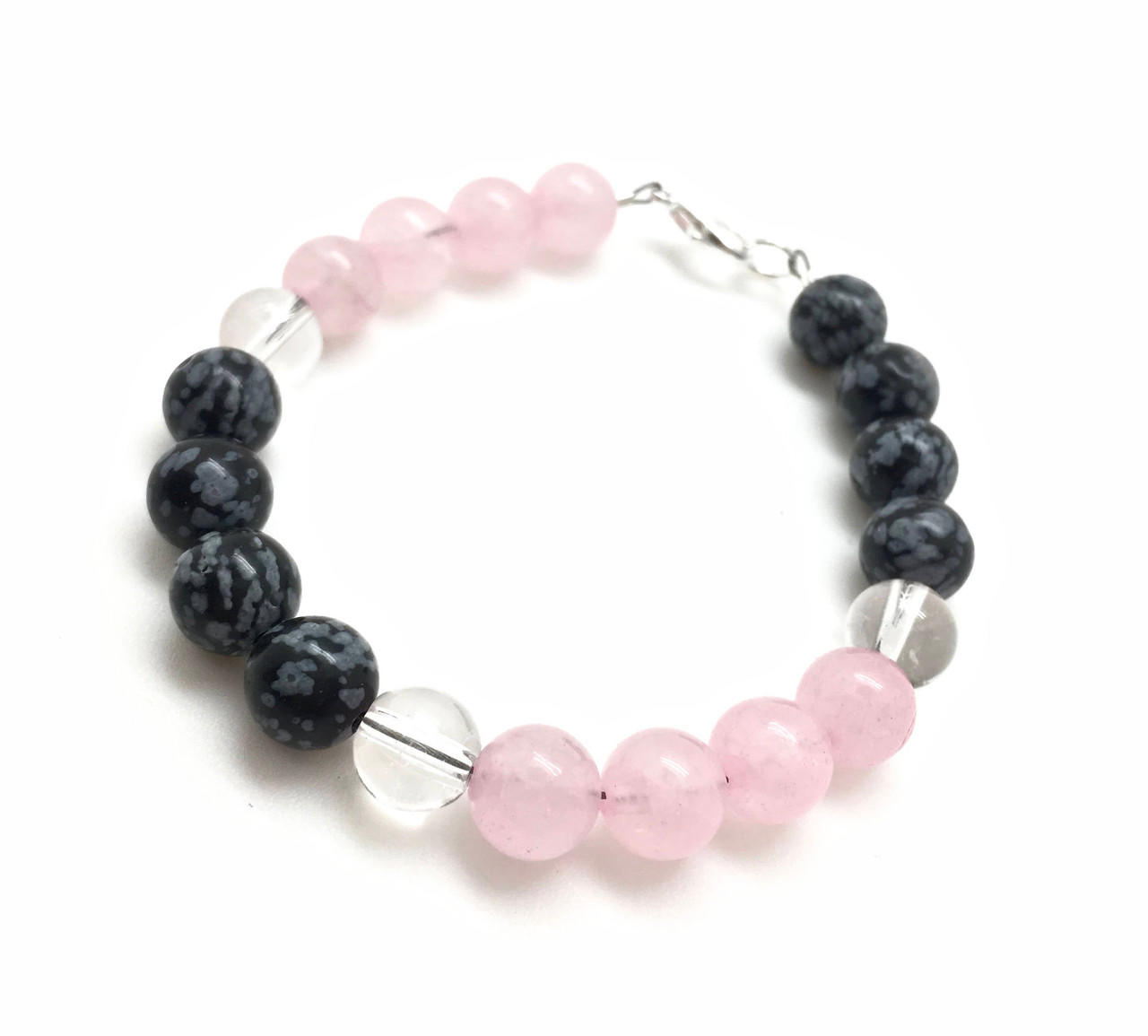 Protection, Love & Emotional Balance Clasp Bracelet | New
