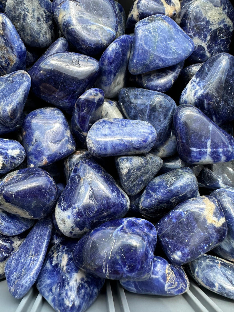 Tumbled Sodalite (B Grade) New Moon Beginnings