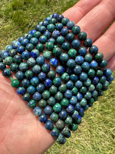 Azurite Bead Strand | New Moon Beginnings