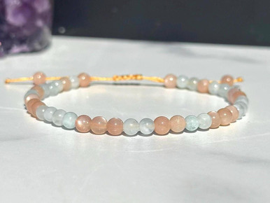 アクセサリー CDL Moon Stone Bracelet new-moon-beginnings-sunstone-