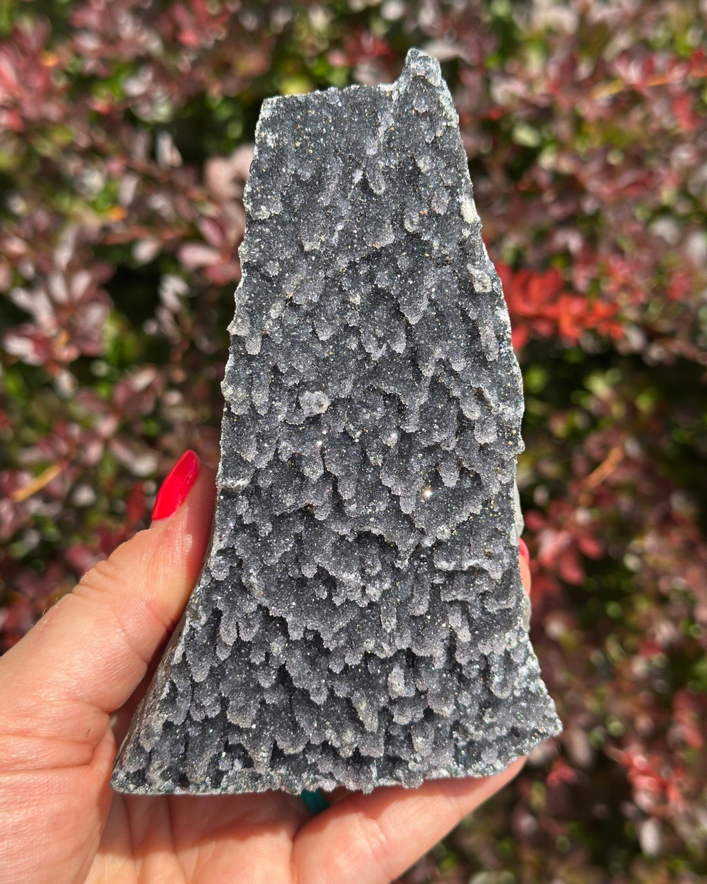 Black Amethyst Geode