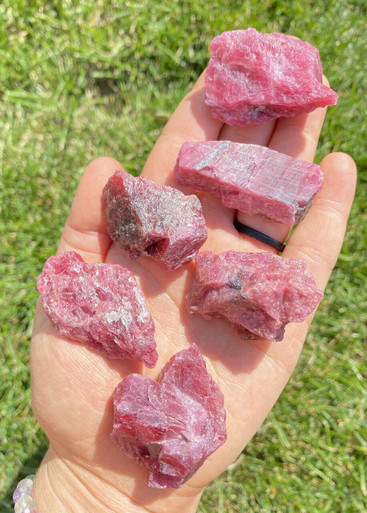 Raw Rhodonite Stone