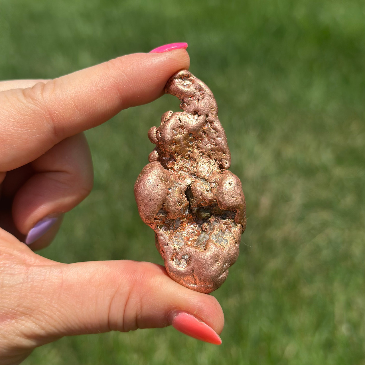 Raw Copper Nugget (Michigan, USA)