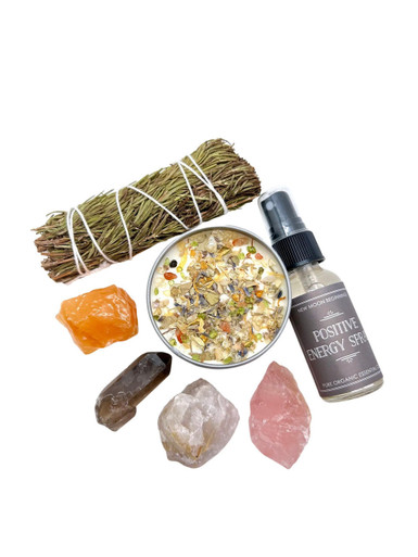 Positive Energy & Cleansing Kit | New Moon Beginnings