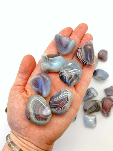 Botswana Agate – Suns Crystal & Bead Supply