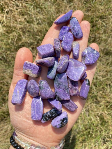 Charoite Chips 25g Charoite Tumbled Charoite Charoite Chips 25g Charoite Tumbled Charoite