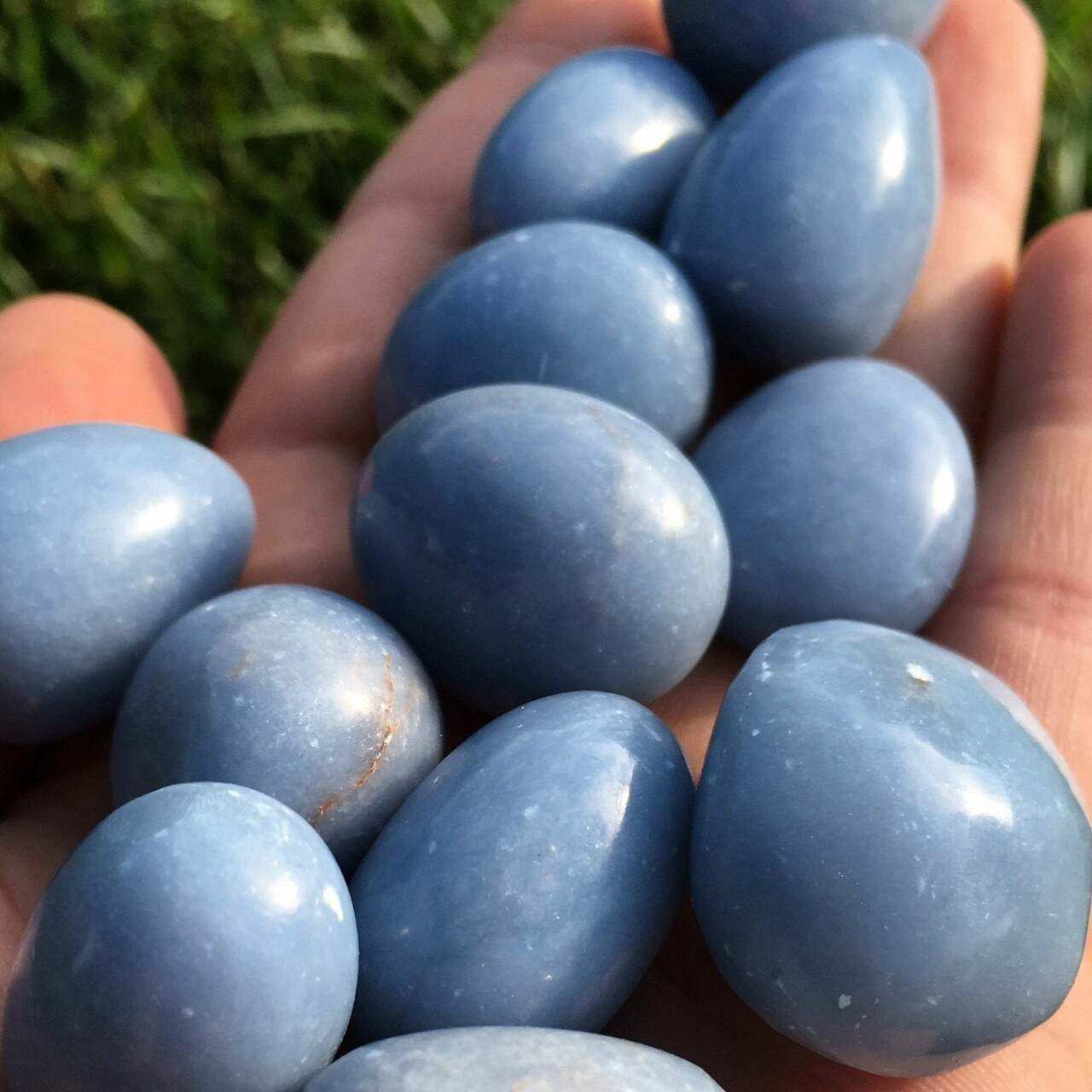 Angelite Tumbled Stone