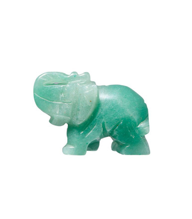 Green Aventurine Elephant