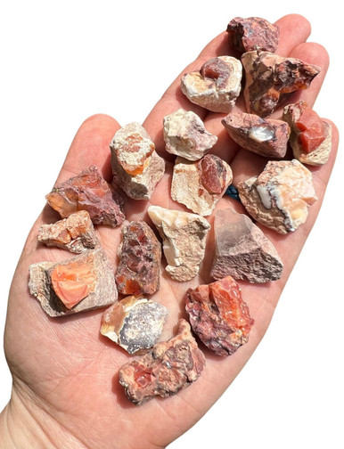 Raw Mexican Fire Opal Stone New Moon Beginnings