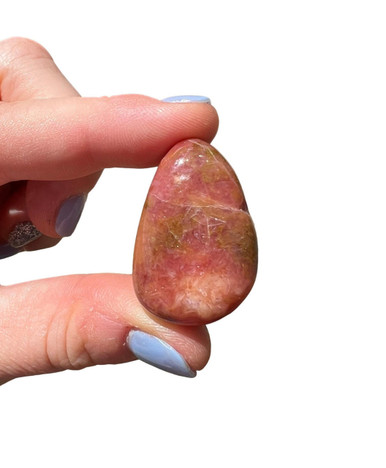 Bustamite Tumbled Stone - Grade A | New Moon Beginnings