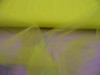 Nylon Tulle Sheer Fabric Yellow 54 inch wide DD311