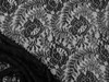 Embroidered Stretch Lace Apparel Fabric Sheer Floral Foliage Black GG203