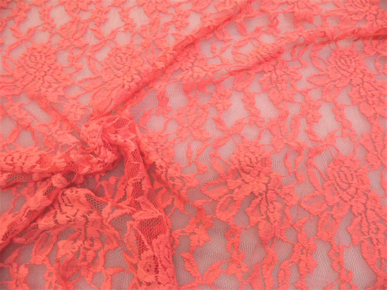 sheer lace overlay fabric