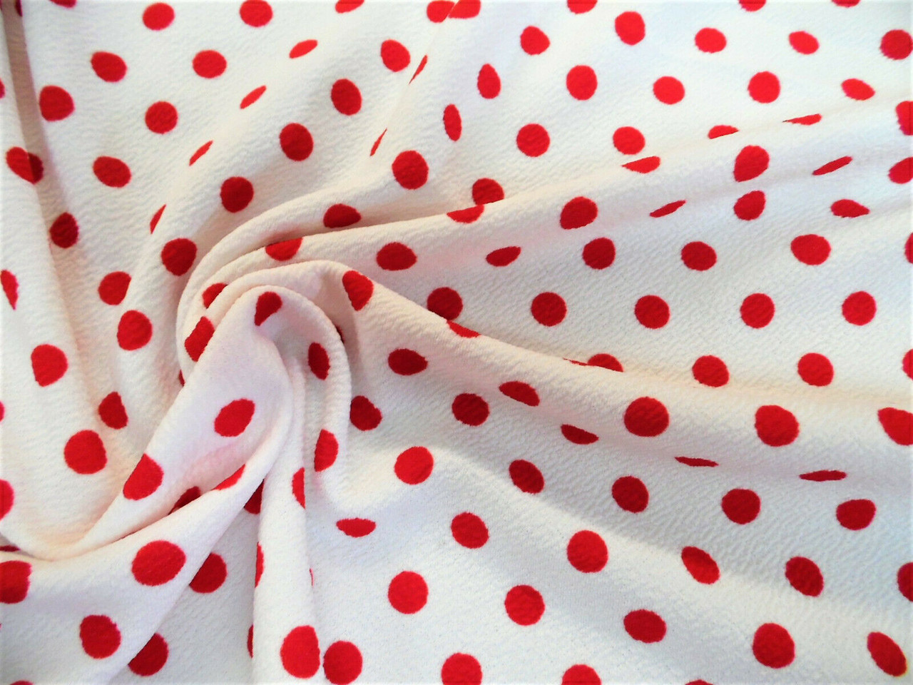 polka dots dress material