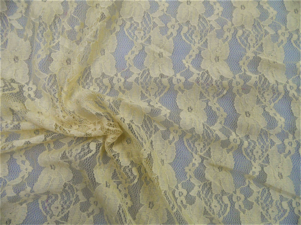 cream lace fabric