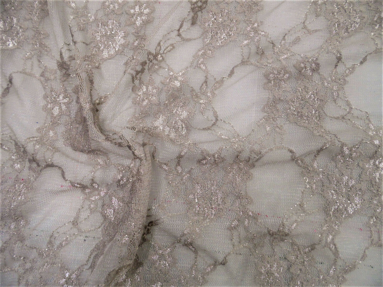 sheer lace overlay fabric