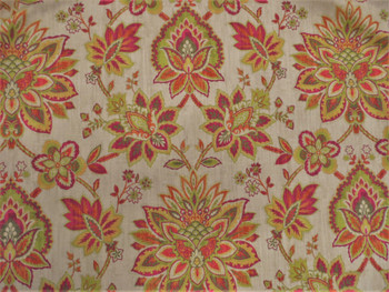 Belle Maison Jolie Cotton Upholstery Drapery Fabric Picante Floral NN16
