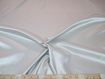 Discount Fabric Antique Satin Upholstery Drapery Silver 203SA