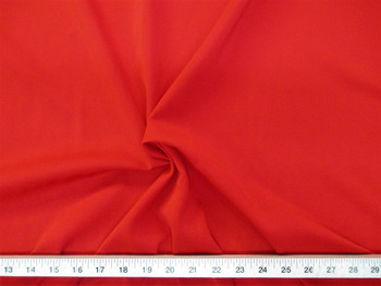 Nylon Lycra Spandex Athletic Stretch Knit Solid Red, Tecido by the