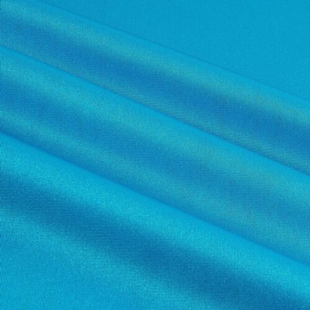 Fabric Nylon 40 Denier Tricot Stretch Turquoise Blue 108 inch wide TR20