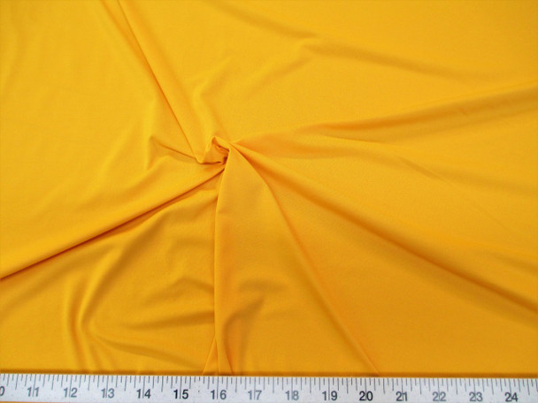 Discount Fabric Lycra Spandex 4 way stretch  Yellow Matt Finish 906LY