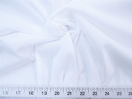 Discount Fabric Nylon 40 Denier Tricot by Somerset Mills Stretch White 108 inch wide 14TR