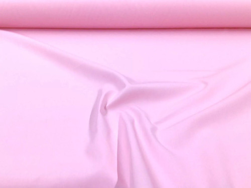 Cotton Polyester 62 inch Apparel Fabric Solid Pale Pink RR44 - Discount ...