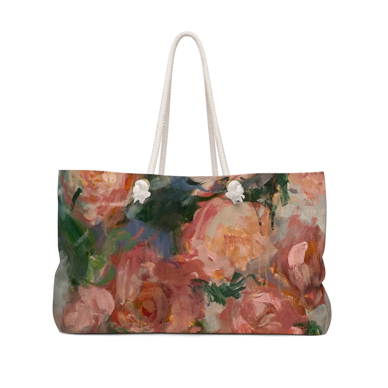 Native Floral Purse Large - The Linen Press