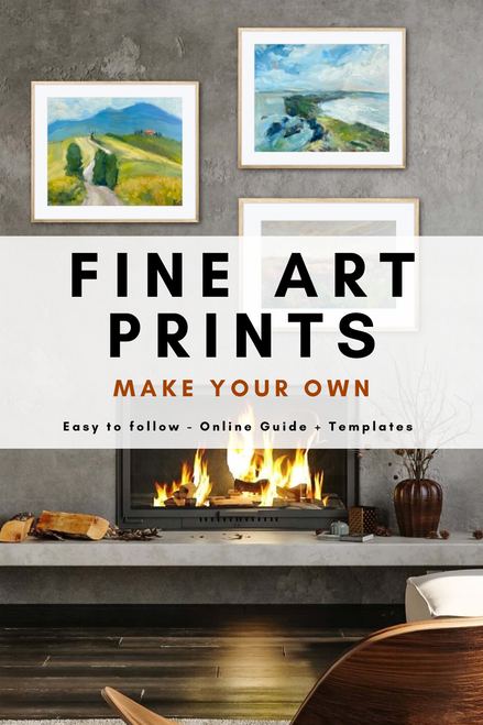 easy way to make fine art prints