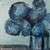 Blueberry Blooms 14x14 oil painting