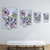 purple anemone artwork, floral canvas print, flower canvas print, 8x10 print, 12x16 print, 16x20 print, 18x24 print, 24x30 print, 24x36 print, framed canvas print, contemporary wall art