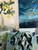 Dancing in the Dark 36x48 textured Dubai cityscape skyline landscape oil painting