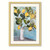 I Still Need You Here is a contemporary lemon still life canvas print featuring textured golden yellow lemons arranged in a softly painted vase. Expressive blue-gray brushstrokes, earthy green foliage, soft pink accents, and layered painterly marks create a colorful, modern composition. This museum-quality giclée canvas print reproduces the original oil painting with rich color, fine detail, and expressive texture, making it an ideal choice for kitchen wall art, dining room decor, breakfast nook artwork, contemporary botanical decor, or yellow and blue wall art