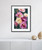 5x7 ,8x10,11x14, 12x16 , 12x18 , 16x20, 18x24 , 24x30 , 24x36 peony canvas print roses garden theme artwork Shakia Harris I think I like when it rains, kentucky artist, contemporary garden wall decor framed