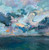 Just How Long Is Forever 24x24 in. textured seascape oil painting