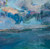 Just How Long Is Forever is a richly textured seascape that invites reflection on time, depth, and emotion. Painted in oil on a 24x24 inch canvas, this piece features a sweeping sky composed of layered blues and purples, accented with hints of warm orange that suggest the last light of day—or the first spark of something unseen.

Pale blue drips fall from the clouds like quiet tears or early rain, softening the sky’s heavy texture. Below, the ocean is rendered in a lush deep blue-green that borders on emerald, creating a stark and striking contrast with the expressive sky above. The horizon feels both distant and deeply personal, as if echoing a question too large to answer.

The edges are fully painted solid white although you can upgrade to have the canvas image wrapped around the edge. The surface—built with palette knives and purposeful layering—adds a tactile quality that shifts with changing light.