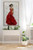 abstract portrait painting, red dress painting, feminine oil painting, empowering artwork for women, textured portrait art, palette knife oil painting, contemporary female portrait, bold feminine artwork, statement portrait painting, expressive figure painting, luxury modern wall art, abstract woman painting, emotional contemporary art, red and neutral artwork, gallery wrapped oil painting, modern romantic interiors, feminine strength artwork, freedom inspired painting, contemporary impressionist portrait, textured canvas artwork, sophisticated feminine decor, collector statement piece, organic modern art, elegant portrait painting, Shakia Harris art, modern luxury artwork