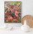 textured floral oil painting, small floral artwork, romantic flower painting, impressionist floral art, moody floral painting, expressive flower artwork, contemporary floral painting, blush pink floral art, garden inspired artwork, cottagecore wall art, modern impressionist painting, painterly floral canvas, floral still life painting, layered texture artwork, abstract floral oil painting, berry toned artwork, organic modern wall decor, feminine floral artwork, collected home aesthetic, heirloom style artwork, contemporary southern artist, Shakia Harris art, floral gallery wall art, sage green floral painting, luxury small artwork