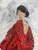 Dance is the body’s joy 24x30 textured portrait oil painting