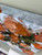 8x8 original oil painting, small original oil painting, textured floral oil painting, orange floral painting, terracotta wall art, abstract flower painting, impressionist floral artwork, small floral wall art, original botanical artwork, textured oil painting, small canvas painting, warm neutral wall art, blue and orange artwork, original art gift, gift for flower lover, meaningful art gift, small artwork for gallery wall, contemporary floral painting, ready to hang original art, one of a kind floral painting