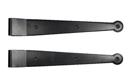 Stainless Lag Pintle & 12" Strap Hinge Set (3 Pair) 360 Yardware